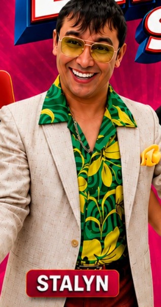 Stalyn, animador de Vive Bingo Show